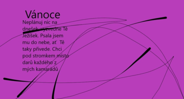 vánoční přání