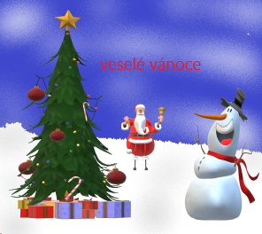 vánoční přání 1