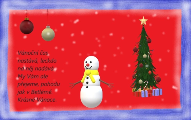 vanoční přání